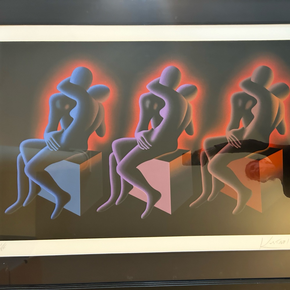 Martin Lawrence signed and authenticated print

Claude’s Exercise in Color 39x53